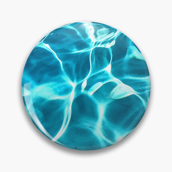 Item preview, Electric Blue Pool Ripples designed and sold by Exodoi.