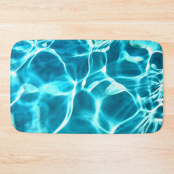 Item preview, Electric Blue Pool Ripples designed and sold by Exodoi.