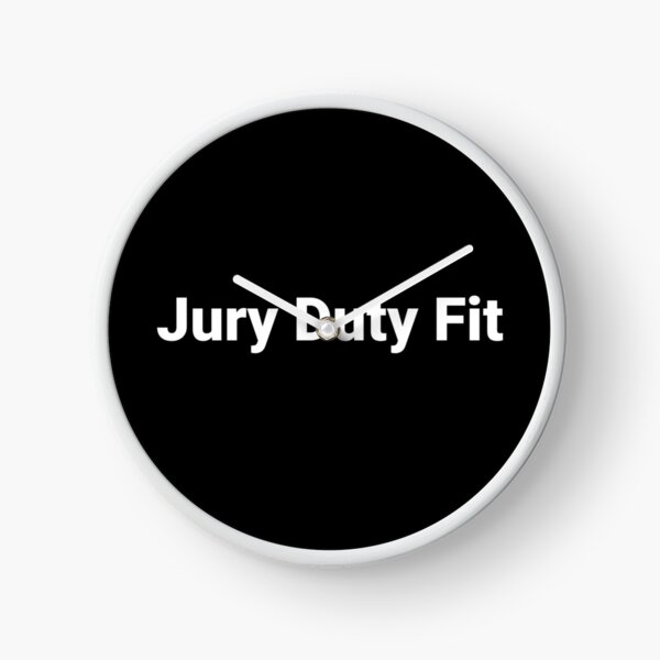 Item preview, Jury Duty Fit designed and sold by Text-based T-Shirts and Gifts.