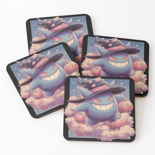 Item preview, Starlit Sorcerer Gengar designed and sold by pastel.moonwave.