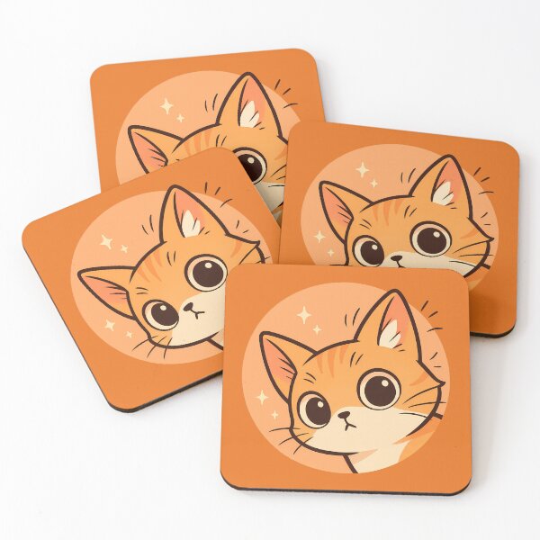 Item preview, Playful Cat Ear Peeking Art designed and sold by Yuliya Brush.
