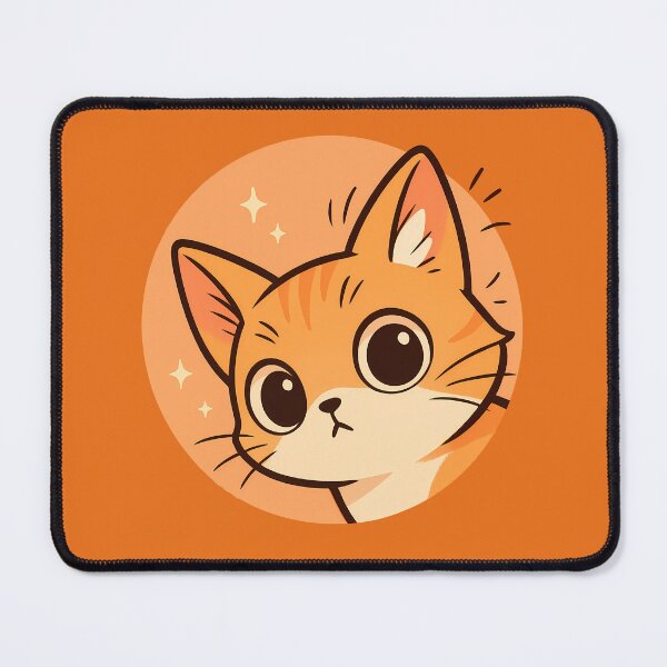 Item preview, Playful Cat Ear Peeking Art designed and sold by Yuliya Brush.