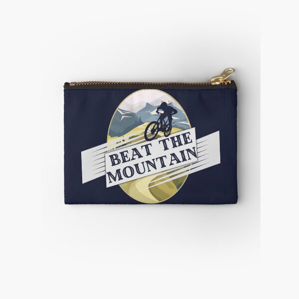 Item preview, Cool Mountain Bike Beat the Mountain Cycling Logo designed and sold by TackyTime.