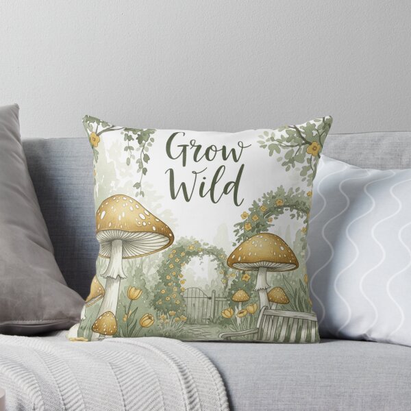 Item preview, Grow Wild & Free: Embrace Personal Growth & Self-Acceptance designed and sold by RehanInkDesigns.