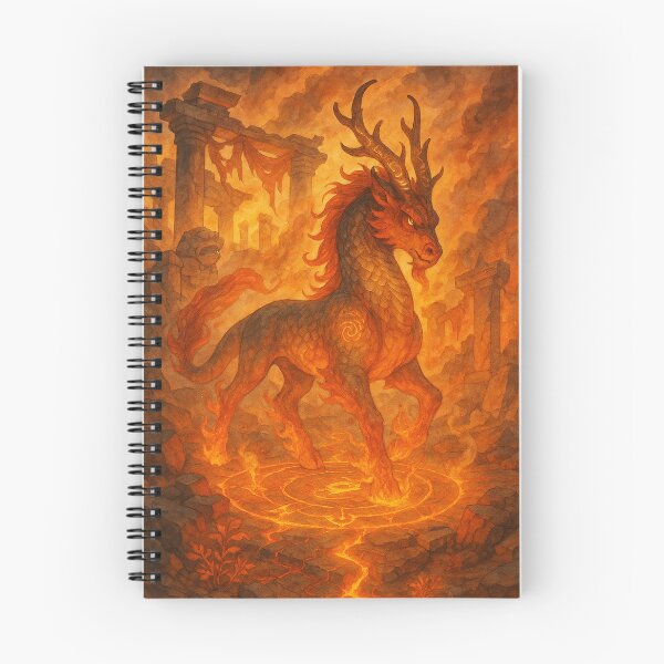 Item preview, Infernal Qilin designed and sold by Itjung-Room.