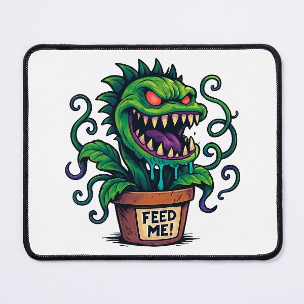 Item preview, Little Shop of Horrors Plant Illustration – Audrey II inspired printable art designed and sold by Aymanejed.