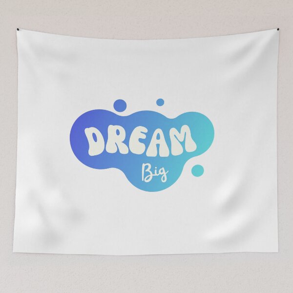 Item preview, Dream Big Motivational Print designed and sold by BestZoneStore.
