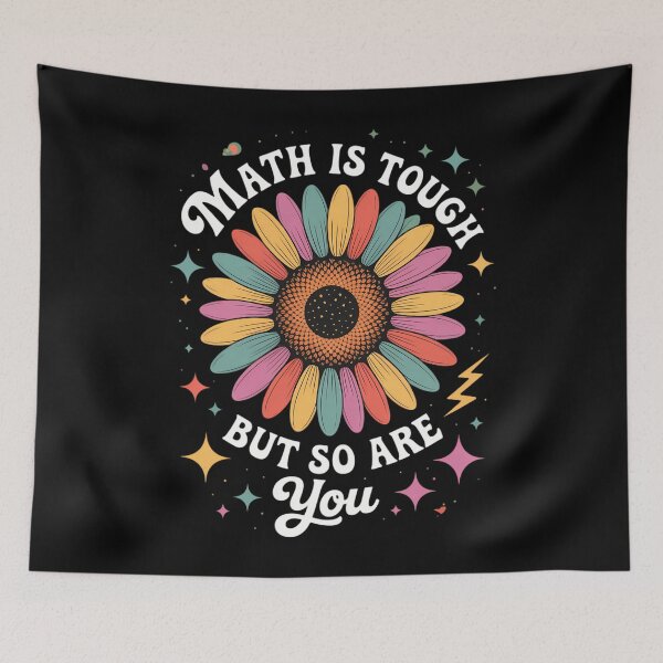Item preview, Math is Tough But So Are You Back To School Math designed and sold by blueyeeti.