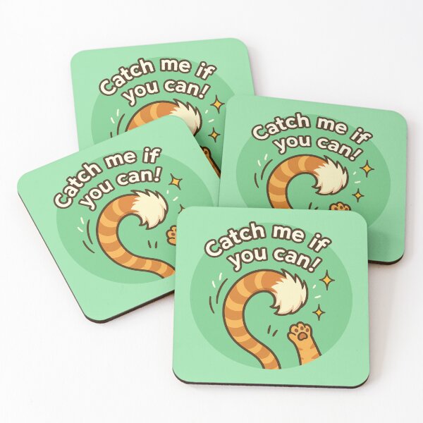 Item preview, Playful Cat Tail Funny Art designed and sold by Yuliya Brush.