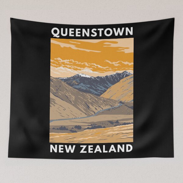 Item preview, Queenstown New Zealand designed and sold by DesignDazzles.