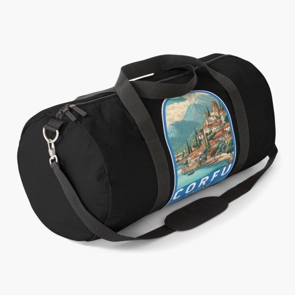 Item preview, Corfu Greece Travel Art Emblem designed and sold by KrisSidDesigns.
