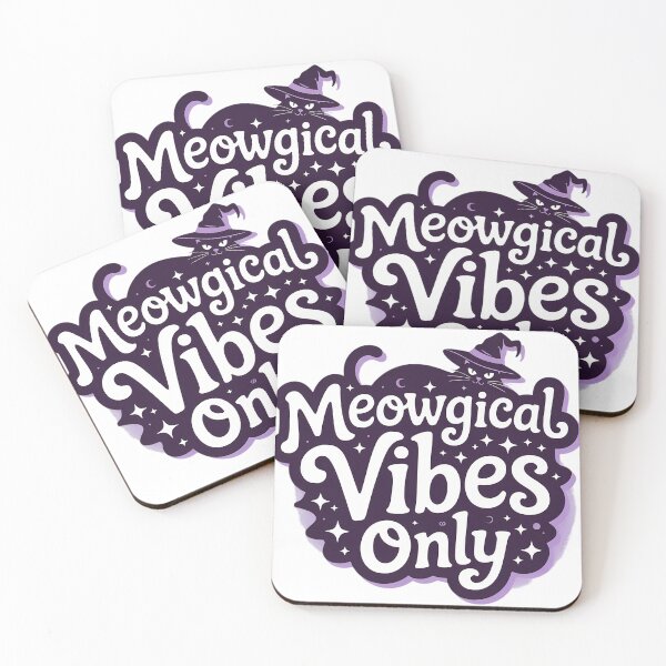 Item preview, Meowgical Cat Vibes Only designed and sold by blueyeeti.