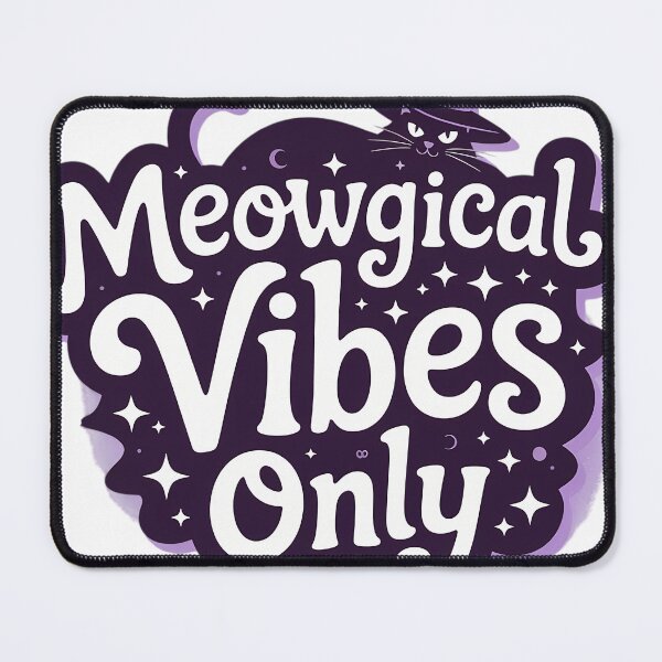 Item preview, Meowgical Cat Vibes Only designed and sold by blueyeeti.