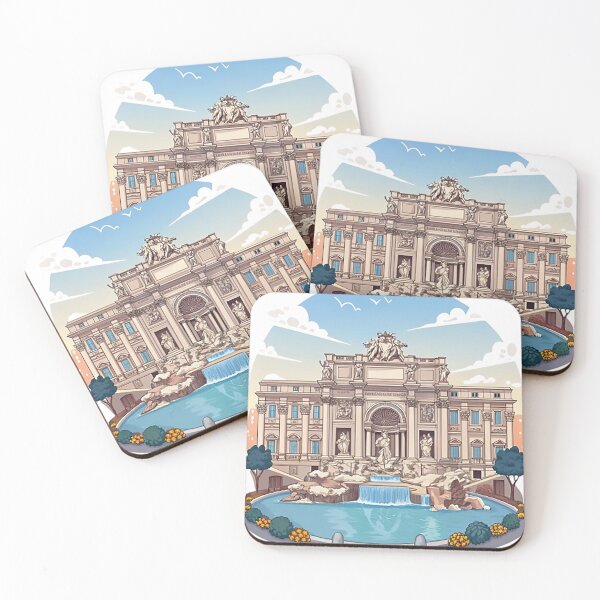 Item preview, TREVI FOUNTAIN designed and sold by likbatonboot.