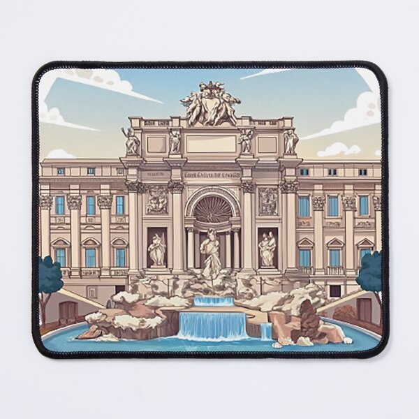 Item preview, TREVI FOUNTAIN designed and sold by likbatonboot.
