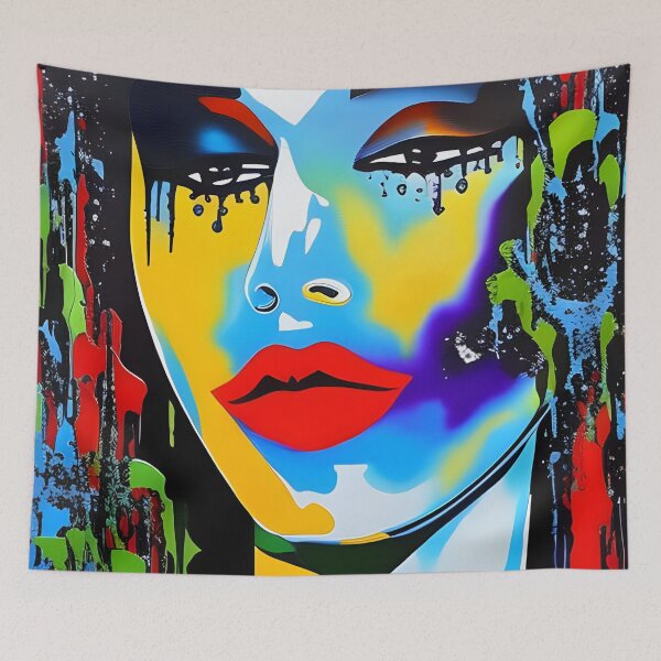 Item preview, Paint Punk Face Modern 1 designed and sold by NMB-ART-Design.
