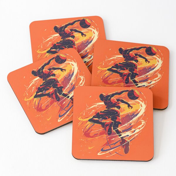 Item preview, Air Slam Dunk – Dynamic Comic Basketball Art designed and sold by Windy-market.