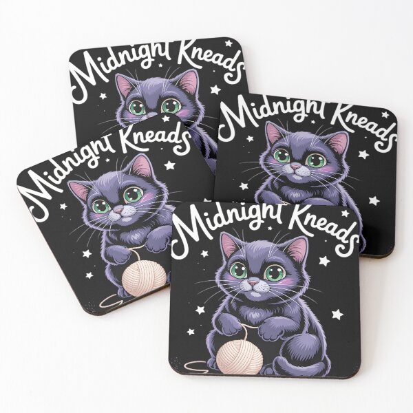 Item preview, Midnight Kneads Kitty Biscuits Bakery designed and sold by blueyeeti.