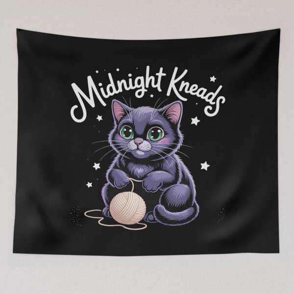 Item preview, Midnight Kneads Kitty Biscuits Bakery designed and sold by blueyeeti.