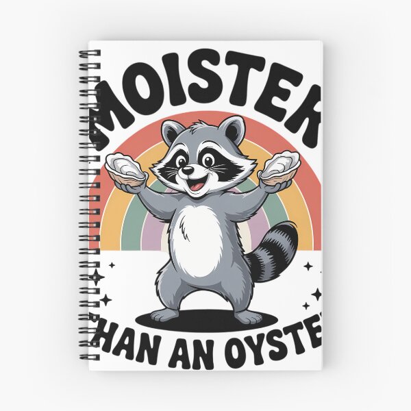 Item preview, Moister Than An Oyster Rainbow Raccoon designed and sold by blueyeeti.