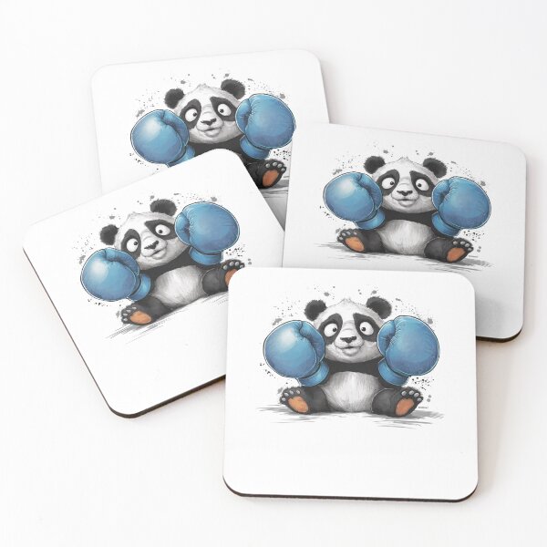 Item preview,  Modern Trendy Funny Boxing Gloves Panda Bear designed and sold by SOUFIANE1991.