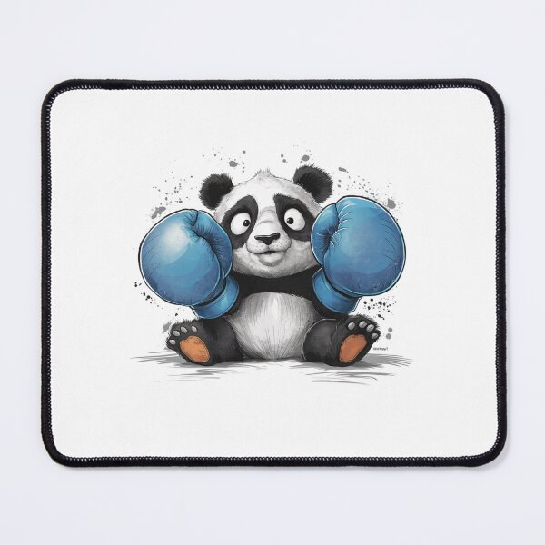 Item preview,  Modern Trendy Funny Boxing Gloves Panda Bear designed and sold by SOUFIANE1991.