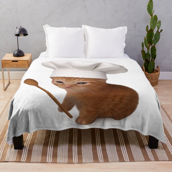 Item preview, Chef cat with chef's hat designed and sold by Kunst-Shirt.