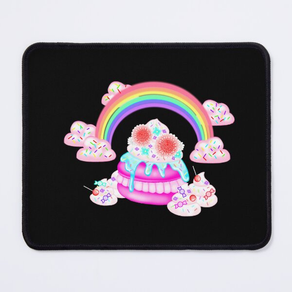 Item preview, Modern interpretation of a macaron with a rainbow and playful design designed and sold by katecheerycake.
