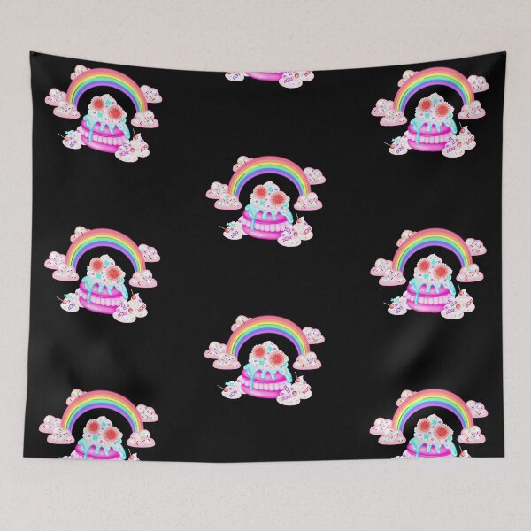 Item preview, Modern interpretation of a macaron with a rainbow and playful design designed and sold by katecheerycake.