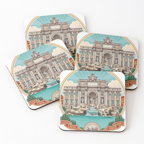 Item preview, TREVI FOUNTAIN designed and sold by likbatonboot.