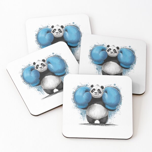 Item preview,  Modern Trendy Funny Boxing Gloves Panda Bear designed and sold by SOUFIANE1991.