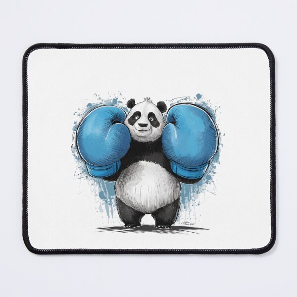 Item preview,  Modern Trendy Funny Boxing Gloves Panda Bear designed and sold by SOUFIANE1991.