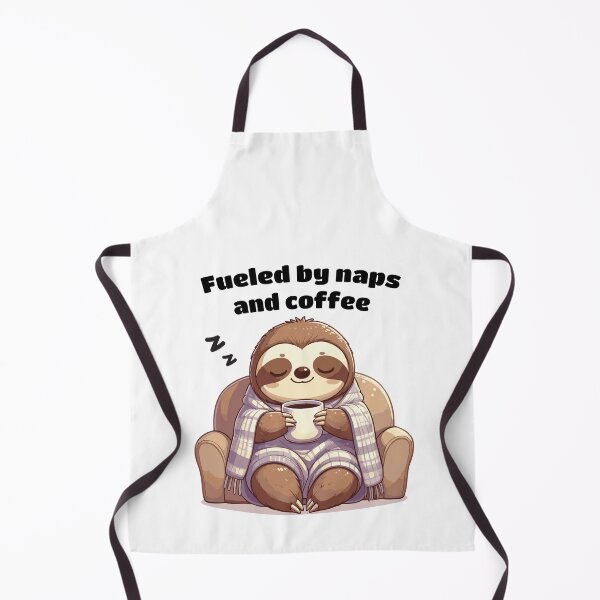 Item preview, Sleepy Sloth with Coffee Blanket designed and sold by Tong4130.