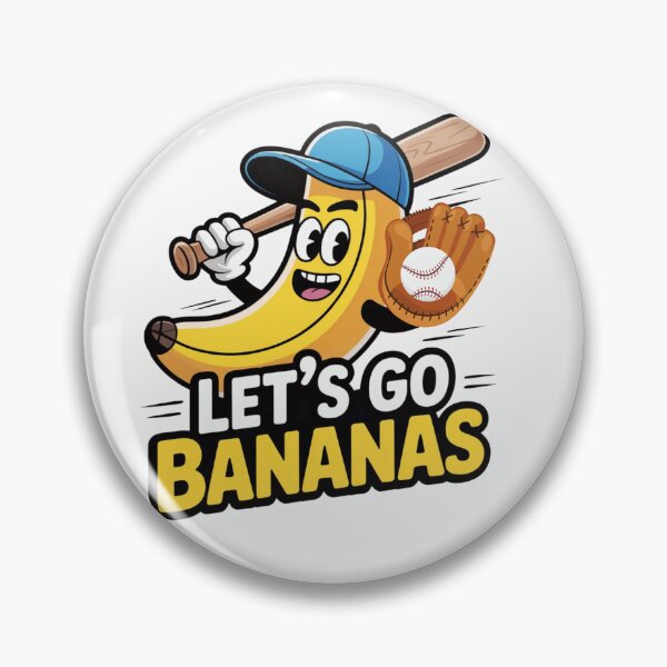 Item preview, Funny Banana fruit Playing Baseball – Let’s Go Banana designed and sold by Adventure paradise ⭐⭐⭐⭐⭐.