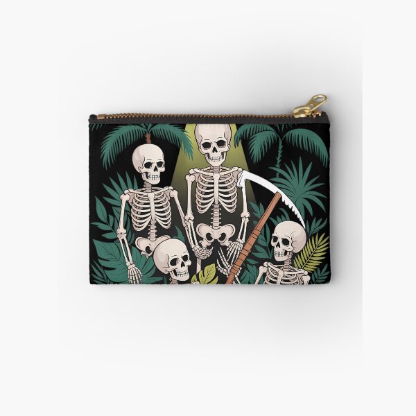 Item preview, My Garden Enemies Funny Gardening Goth Skeleton Gardener designed and sold by blueyeeti.