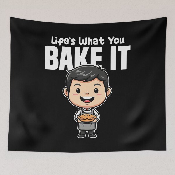 Item preview, LIFE'S WHAT YOU BAKE IT - BAKER GIFT designed and sold by KEF Custom.