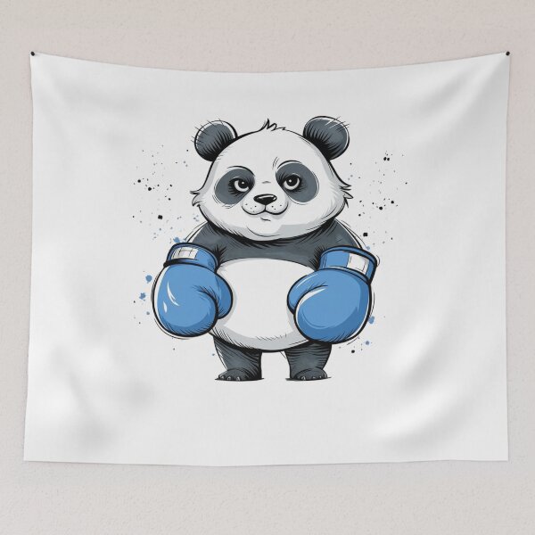 Item preview, Modern Trendy Funny Boxing Gloves Panda Bear designed and sold by SOUFIANE1991.