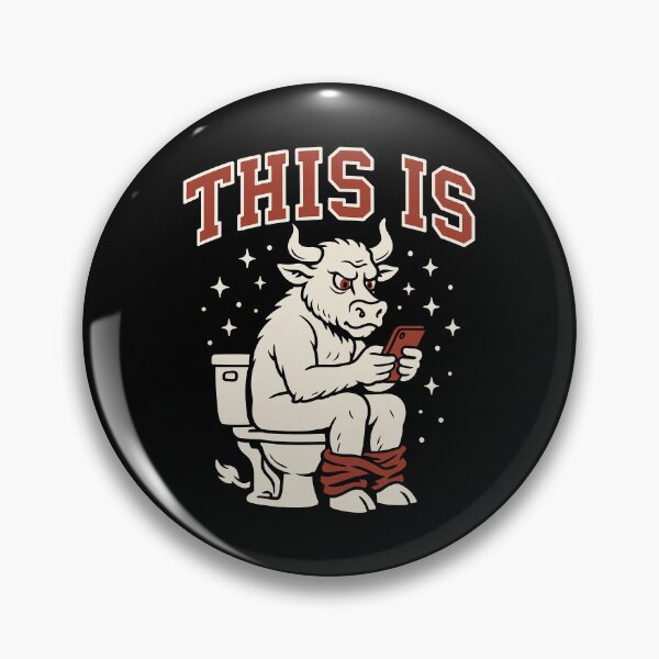 Item preview, Copy of This Is Bullshit Toilet Sarcastic Gifts  designed and sold by MeadowMeadow.