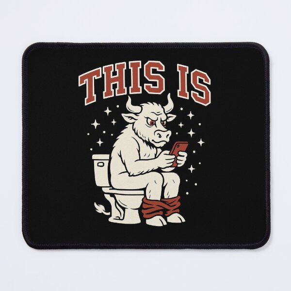Item preview, Copy of This Is Bullshit Toilet Sarcastic Gifts designed and sold by MeadowMeadow.