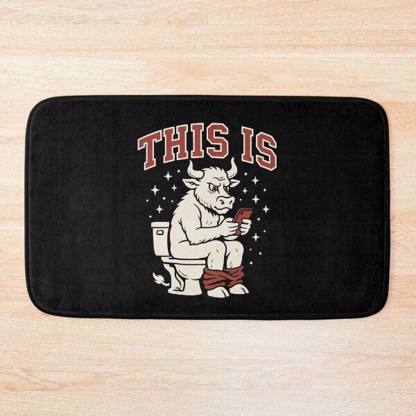 Item preview, Copy of This Is Bullshit Toilet Sarcastic Gifts  designed and sold by MeadowMeadow.