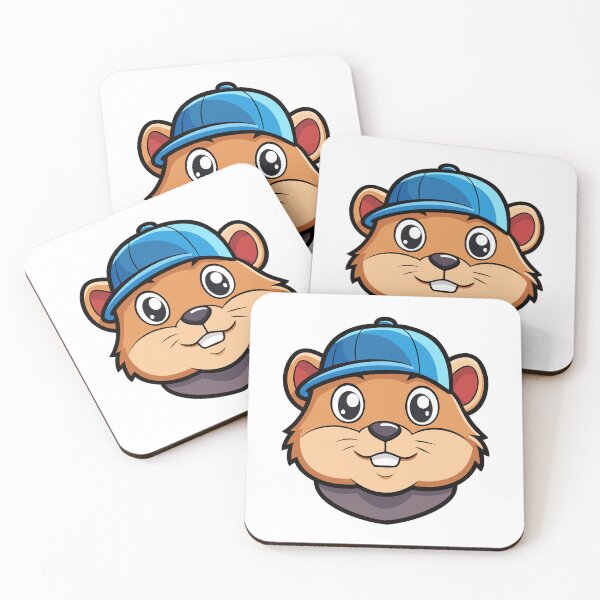 Item preview, Cartoon Athlete Hamster in Blue Cap. designed and sold by GregorySmithRed.