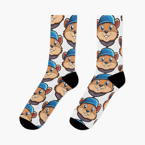 Item preview, Cartoon Athlete Hamster in Blue Cap. designed and sold by GregorySmithRed.