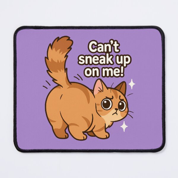 Item preview, Sneaky Look Cat Funny Sticker designed and sold by Yuliya Brush.
