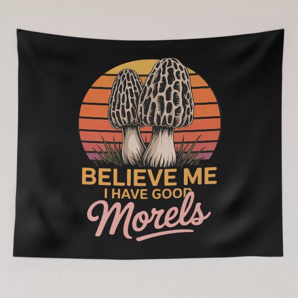 Item preview, Mycology Fungi Mushroom Collector Hippie Funny Morels designed and sold by blueyeeti.