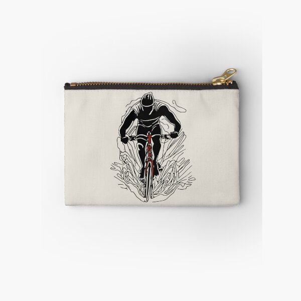 Item preview, Cyclist Abstact Line Art Mountain Bike Splash Cycling designed and sold by TackyTime.
