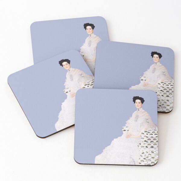 Item preview, Fritza Riedler – Klimt Cutout Portrait designed and sold by EmeraldeaArt.