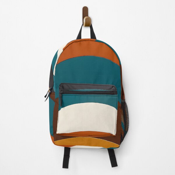 Item preview, Horizontal Fluid Wavy Pattern Burnt Sienna designed and sold by Prints and Lifestyle.