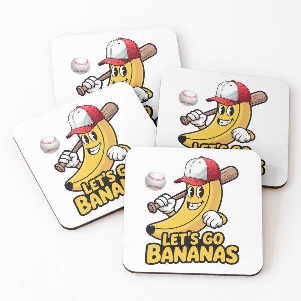 Item preview, Copy of Funny Banana fruit Playing Baseball – Let’s Go Banana designed and sold by Adventure paradise ⭐⭐⭐⭐⭐.