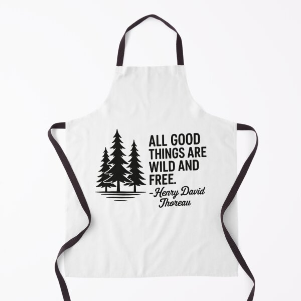 Item preview, All Good Things Are Wild and Free – Thoreau Quote Outdoor Adventure Design designed and sold by Free Soul Designs.