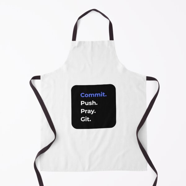 Item preview, commit push pray git version control funny IT designed and sold by 88DesignStudio.